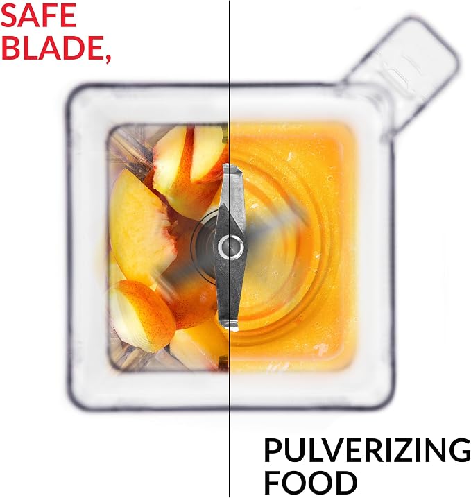 Blendtec Total Classic Original Blender & 75 oz FourSide Jar - Kitchen Blender Bundle - Red
