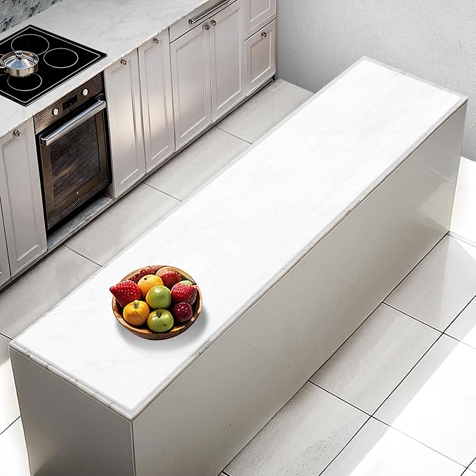 Extra Large Silicone Mat 78.74”x19.69”x0.08”, Multipurpose Silicone Mat Thick Heat Resistant Mat Shipped Rolled Up Kitchen Counter Mat Nonslip Silicone Mats for Kitchen Counter Translucent | Thick Nonslip Silicone Counter Mat, Waterproof Kitchen Counte...