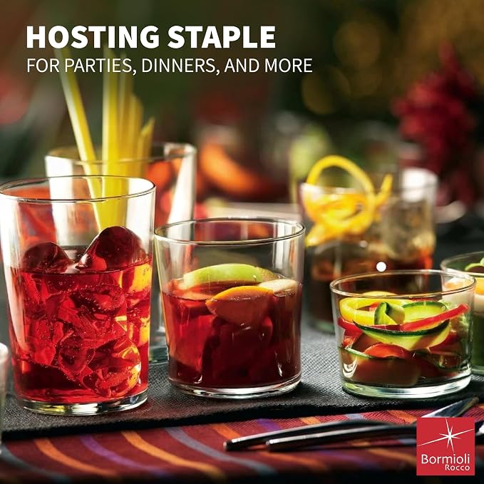 Bormioli Rocco Bodega Tumbler 12 Oz - Clear, Set of 6