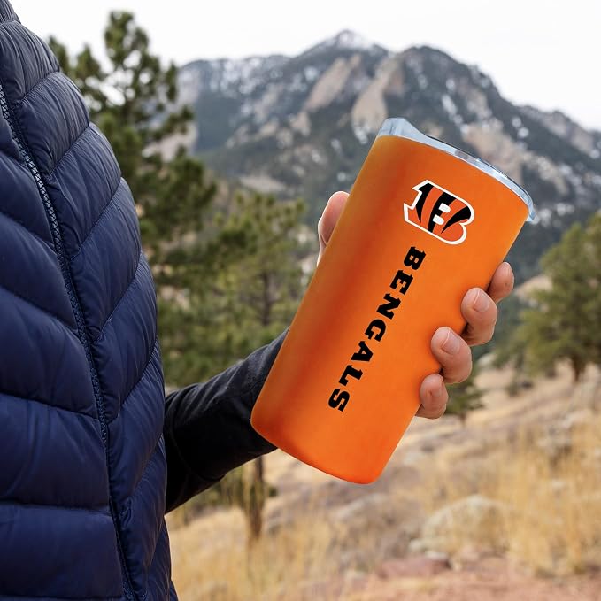 Rico Industries NFL Football Soft Touch, Easy Grip Tumbler