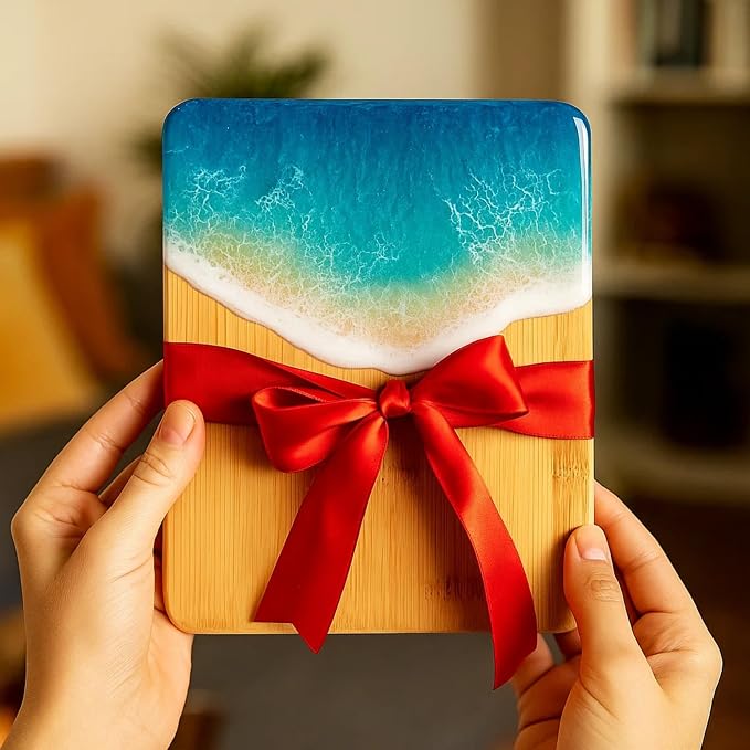 Set of 24, 8"X6" Bulk Wholesale Plain Blank Bamboo Cutting Boards, Mini Wood Charcuterie Platter, Serving Tray, Hot Mat for Customized, Personalized Engraving, Wall Art, Table Decor