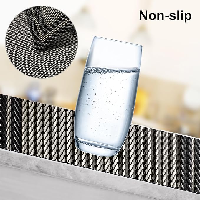 Aofmee Placemats Set of 6, Washable PVC Place Mats, Heat Resistant Non-Slip Table Mats, Woven Vinyl Plastic Placemats for Dining Table Decor, Stain Resistant Kitchen Table Placemats, Easy to Clean
