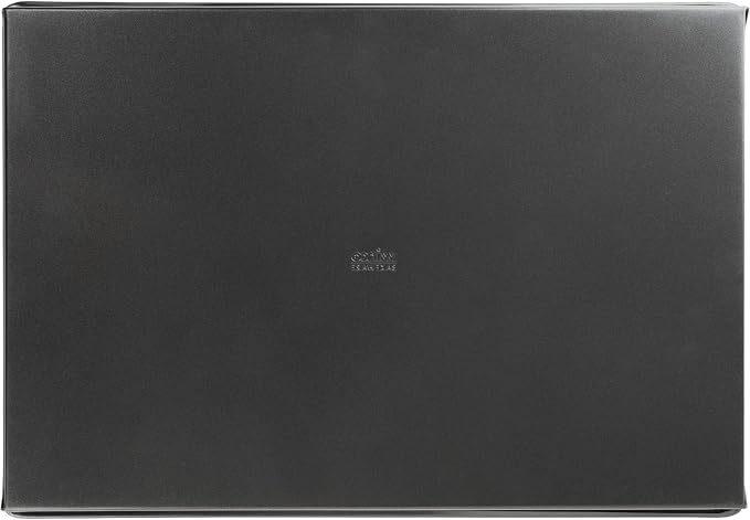 Winco 18" x 12" Rectangular Aluminized Steel Cake Pan | Full-size for large batches, Heavy-duty, Even baking, Great for Cooking and Food Preparation