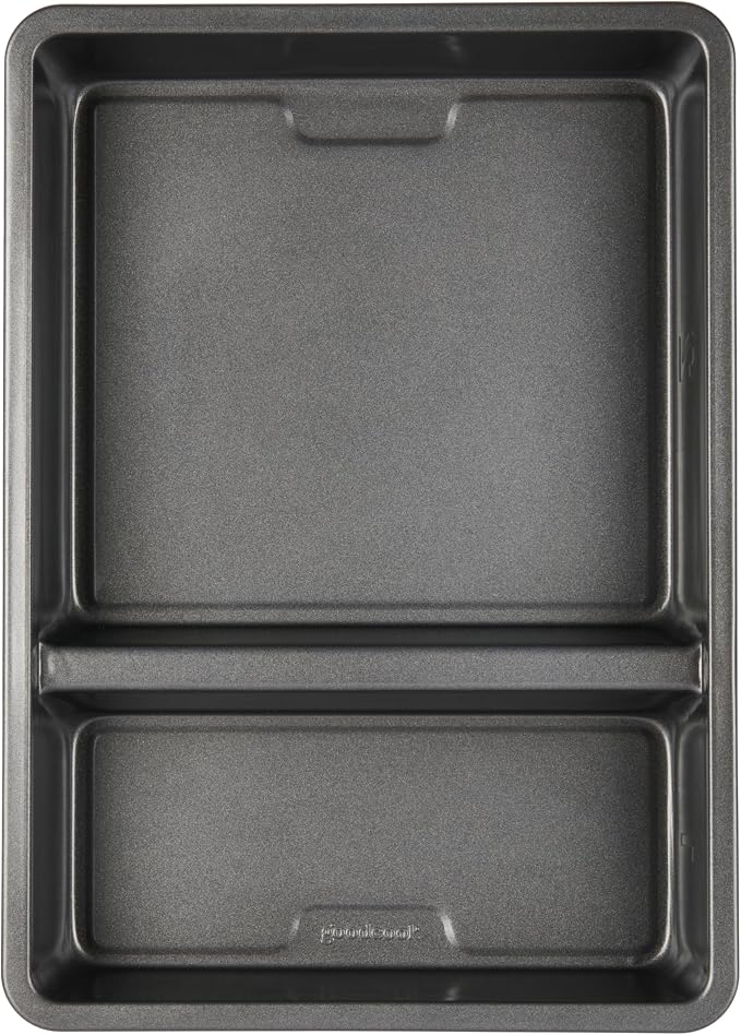 GoodCook Premium Nonstick divided Baking Pan, 9 x 13-Inch