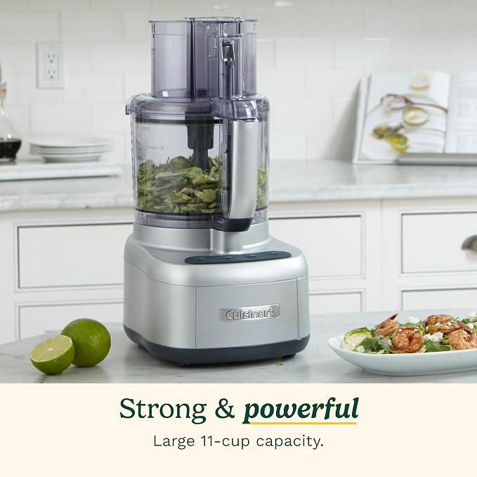 Cuisinart FP-11SV Elemental Food Processor, Silver