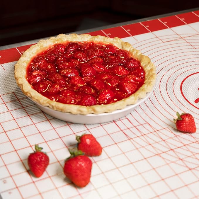 Fat Daddio's PIE-12 Anodized Aluminum Pie Pan, 12 x 1.5 Inch