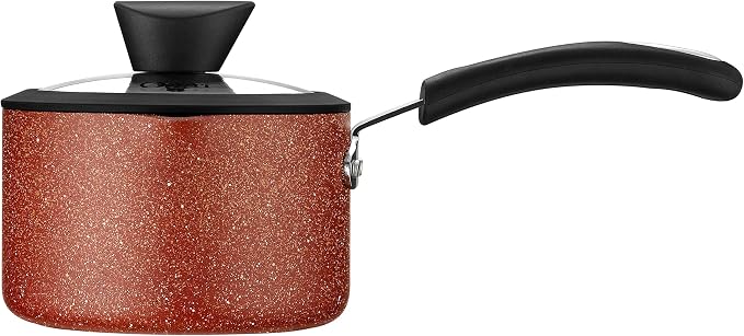 The All-In-One Stone Saucepan and Cooking Pot By Ozeri | Utilizes A Stone-derived Coating From Germany That Is 100% Free of APEO, GenX, PFBS, PFOS, PFOA, NMP and NEP