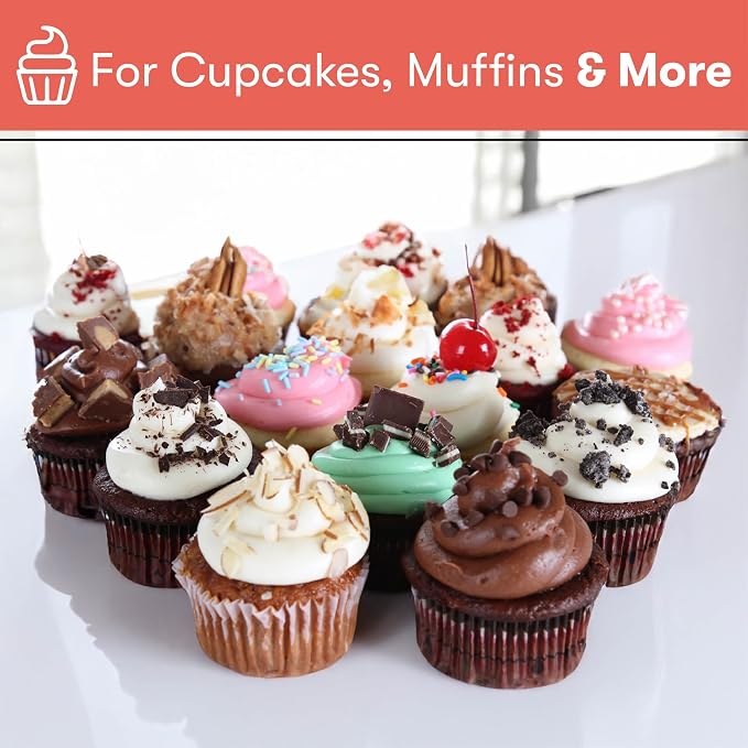 Mini Muffin Pan Carbon Steel Quick Release Coating, Non-Stick Bakeware, Heavy Duty Performance, 24-Cup, Gray