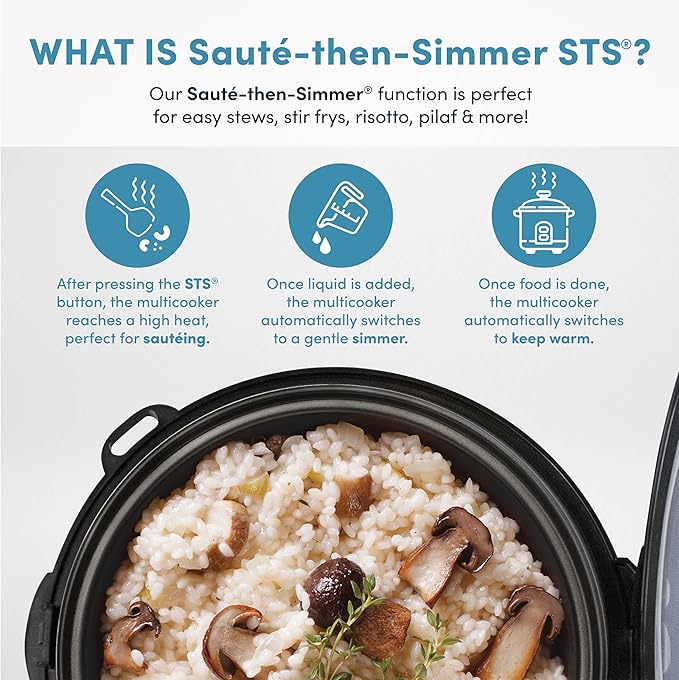 AROMA® Professional 8-Cup (Cooked) / 2Qt. Digital Rice & Grain Multicooker, ARC-984SBD