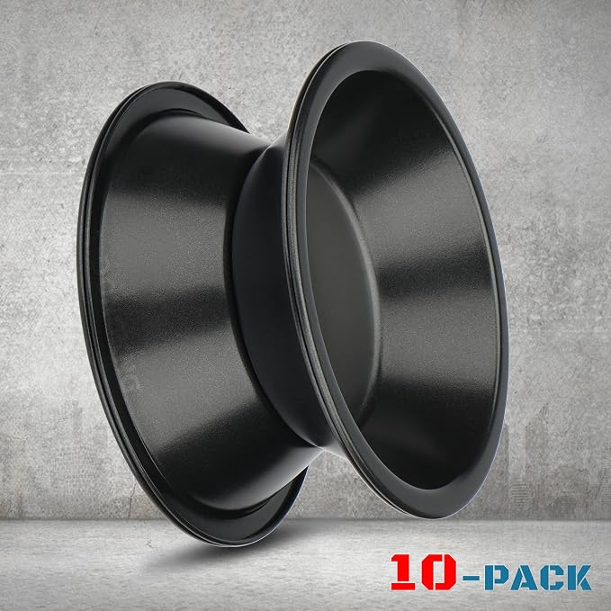 5 Inch Mini Pie Tin, 10-Pack Small Pie Pans | Nonstick Carbon Steel Baking Pans, Ideal For Oven & Instant Pot Baking, Perfect For Mini Pies, Cake, Tarts & Quiches