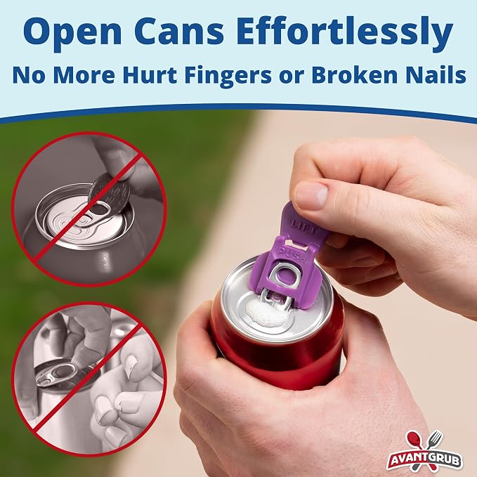 Complete Cover Easy Tab Opener New and Improved 36PK Beverage Barricade 2.0 by Avant Grub. Colorful Drink Can Protector Cap for Soda, Beer, Coke Shields From Bugs, Bees, Dust at the Party, BBQ, Beach