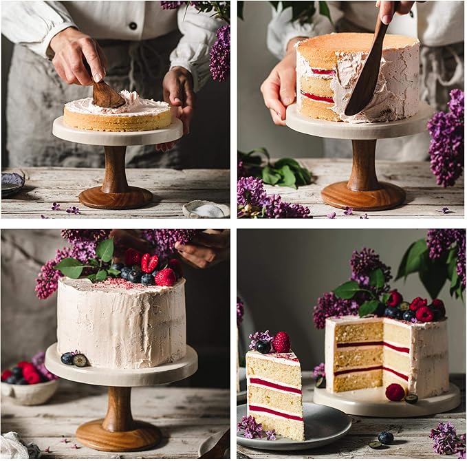 TeamFar 6 Inch Cake Pan, 6” x 3” Stainless Steel Round Baking Pan Set of 3 | Layer Cake Baking Tins for Wedding Birthday Party, Non-Toxic, Heavy Duty, Deep Straight Side, Mirror Finish, Dishwasher Safe