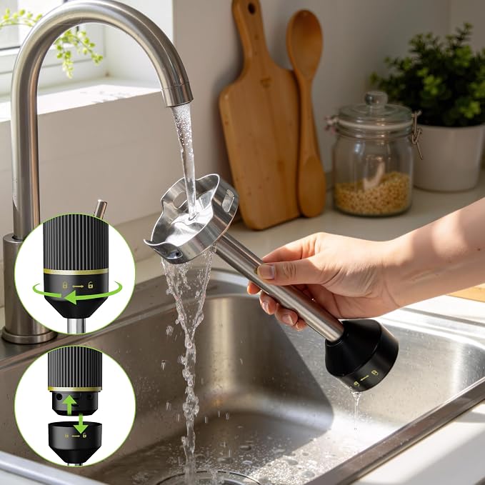 1200W Immersion Blender Handheld, 5-in-1 Variable Speed | Hand Blender Stick with Whisk Chopper Milk Frother Mixing Cup and Storage Rack for Kitchen Soup, Purees and Smoothies