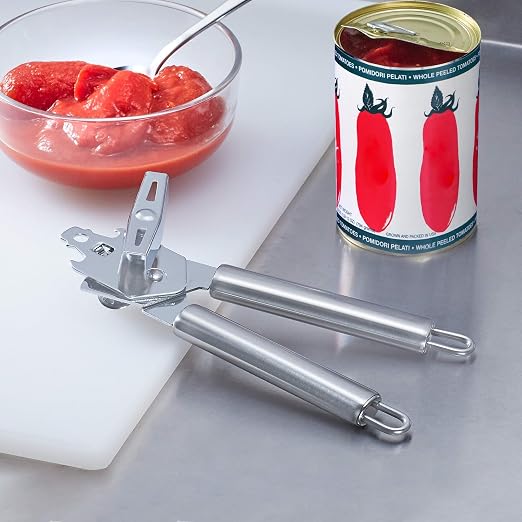 Amazon Basics Can Opener, Heavy Duty Stainless Steel