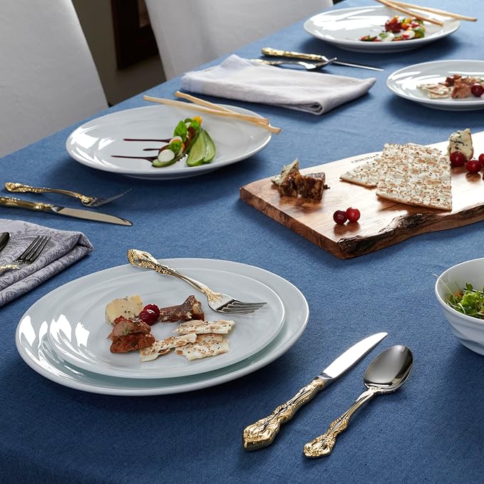 Oneida Michelangelo Silverware Iced Tea Spoon, 1-Piece, Flatware | mirror finish | long handle | dishwasher safe, cutlery set, utensil set, kitchen essentials, serving utensils