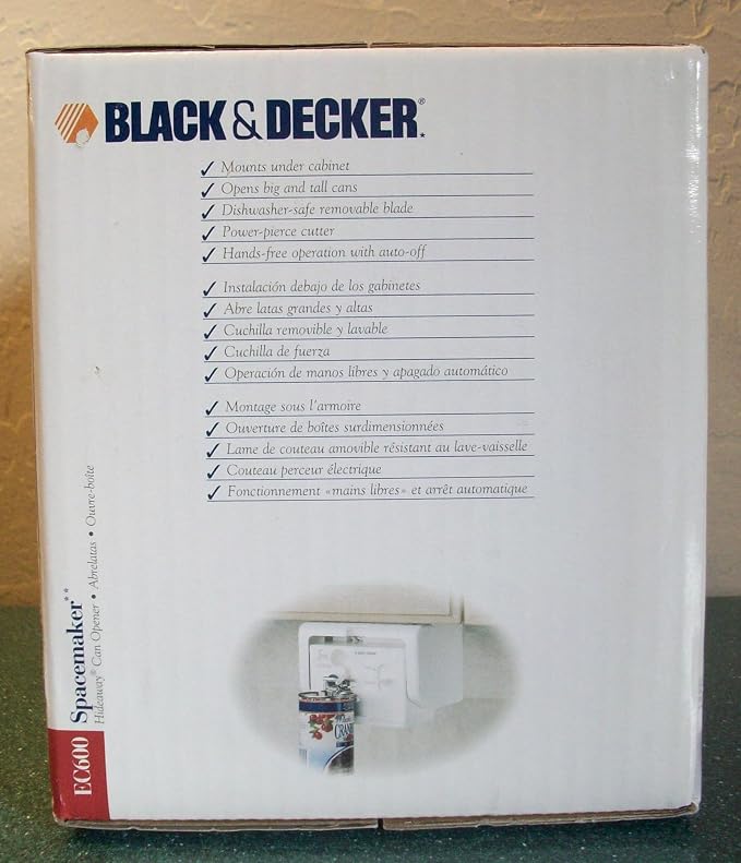 Black & Decker EC600 Spacemaker Under-Counter Can Opener