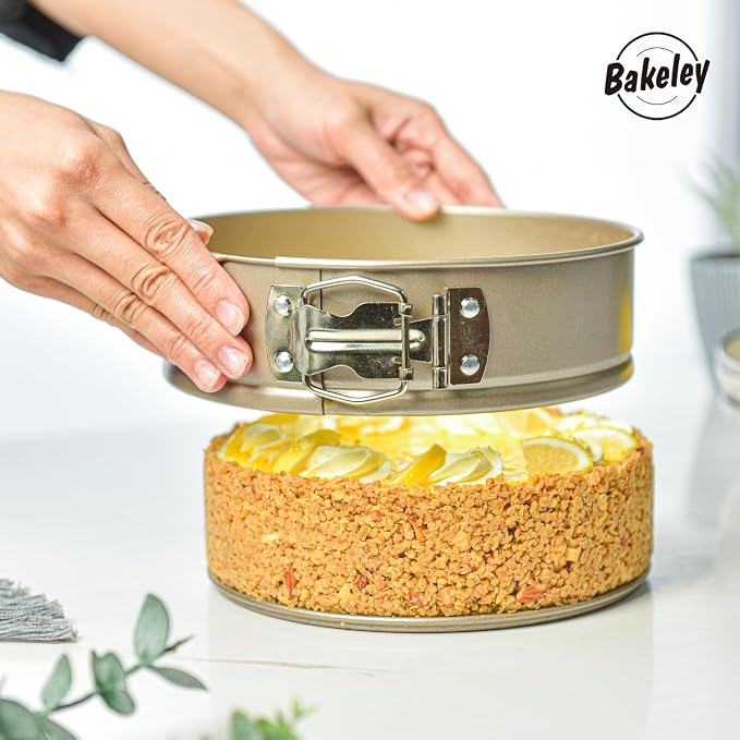 8 Inch Non-stick Springform Cake Pan,Cheesecake Pan with Removable Bottom