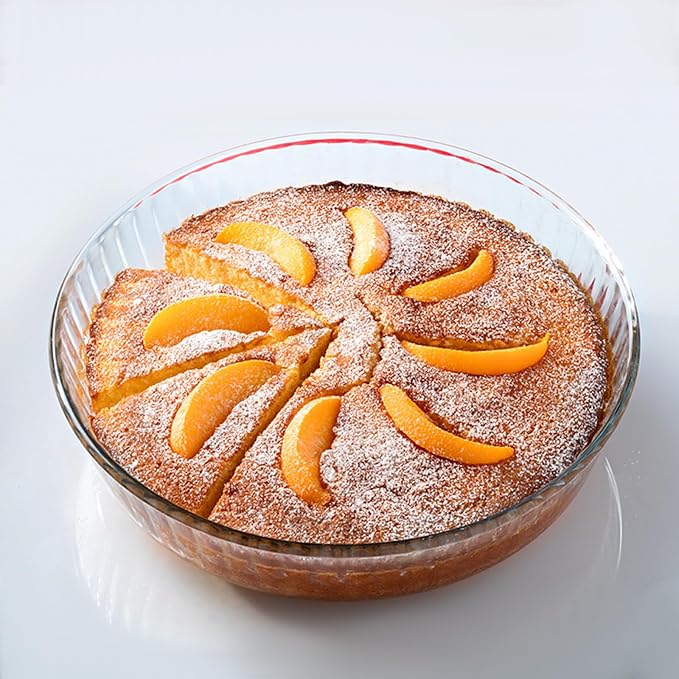 10 Inch Glass Deep Pie Dish for Baking Glass Baking Dish Clear and Durable Oven Baking Pie Pan Quiche Baking Dish Deep