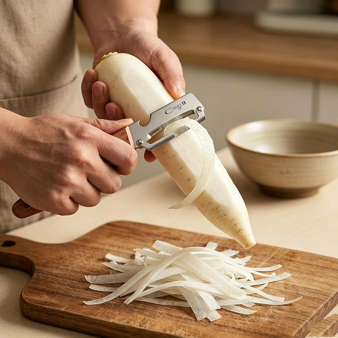 Veggie Peelers for Kitchen,Effortless Peeling,Elite Potato Vegetable Peeler | Multifunctional Sharp Stainless Steel Blade Zero Flex Snag Peelers for Apple Carrot Cucumber Pumpkin Papaya Cheese Cabbage