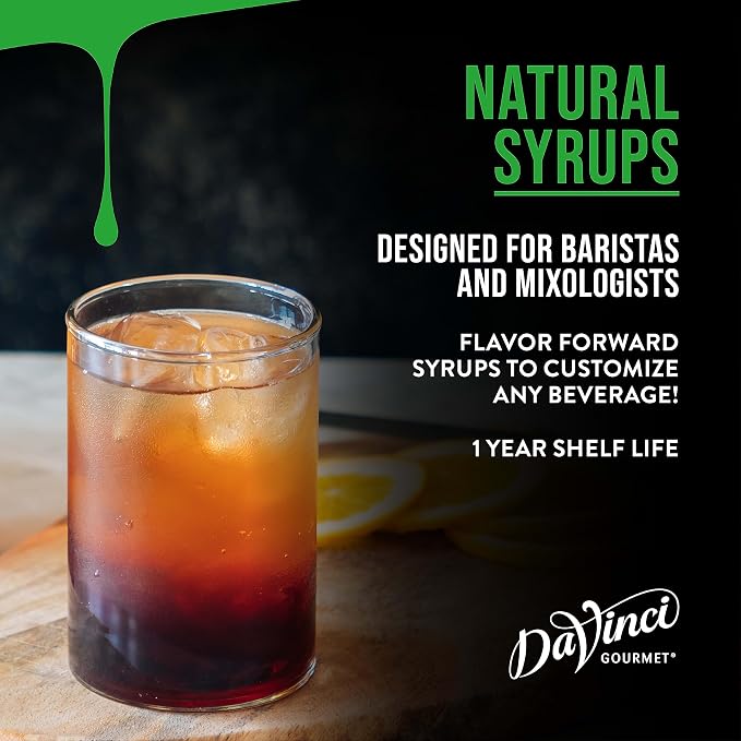 DaVinci Gourmet Lavender Syrup, Natural, 25.4 Fluid Ounces (Pack of 1)