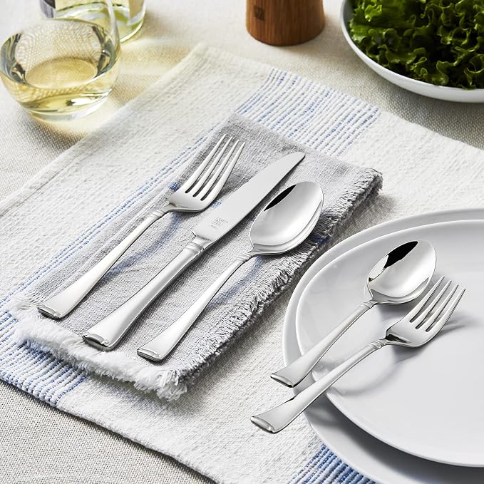 ZWILLING Angelico 65-pc 18/10 Stainless Steel Flatware Set