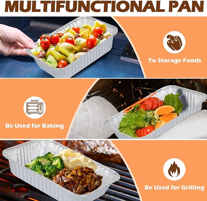 Grease Drip Pan Liners for Monument 24367 13762 Gas Grills, 20 Pack Liners | Fits Monument 35633/24367/13892 & more; 8.4"x5.8" foil liners; heavy-duty; disposable; compatible with A02122319/D010012705