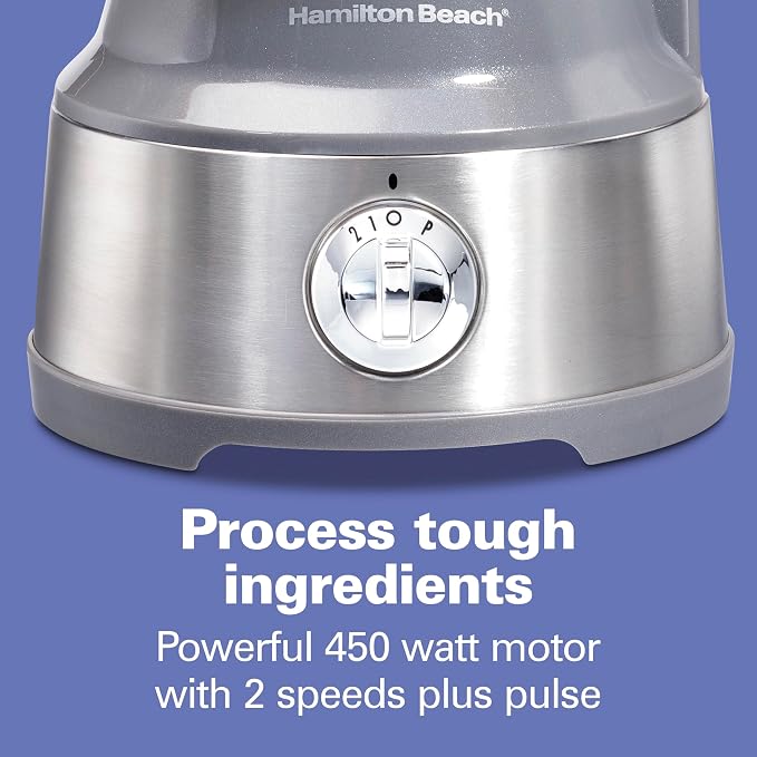 Hamilton Beach 10 Cup Food Processor & Vegetable Chopper | For Slicing, Shredding, Mincing, and Puree | Veggie Spiralizer Attachment | Grey and Stainless Steel | 70735