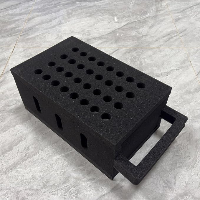 DIY Cheese Grater Hat Kit - Stress-Free 5 Min Assembly, Breathable Foam for Football Fans & Parties Black