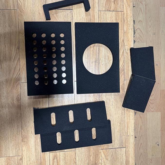 DIY Cheese Grater Hat Kit - Stress-Free 5 Min Assembly, Breathable Foam for Football Fans & Parties Black