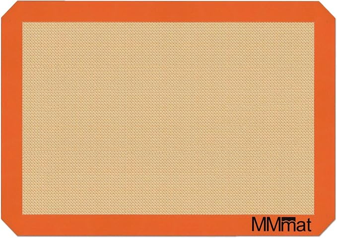 Best German Silicone Baking Mat, Half Sheet Baking Mat for Oven | Non Slip Silicone Baking Sheet, Non Stick Reusable, BPA Free, PFOA Free, Non-toxic, Dishwasher Safe