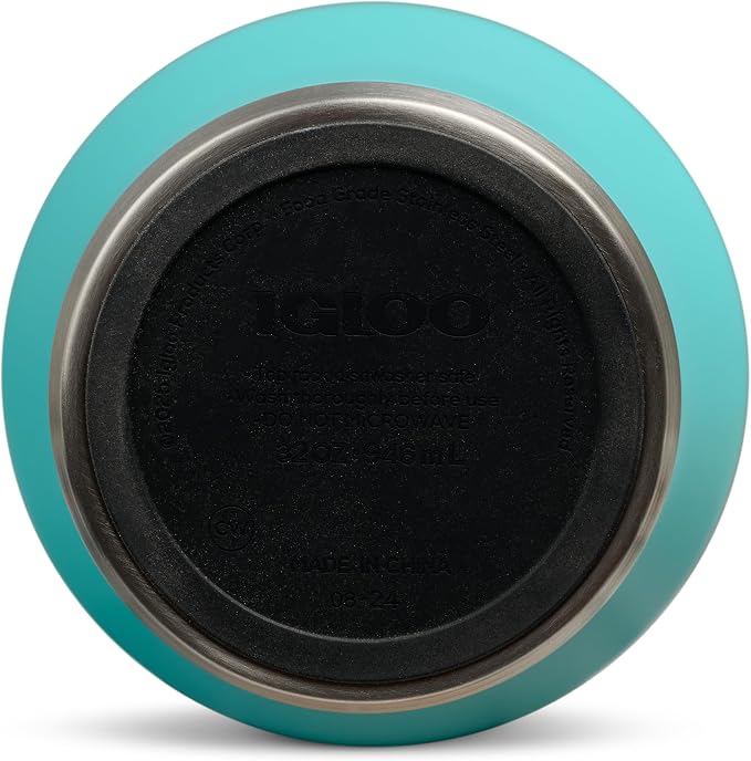 Igloo 32 oz Sport Sipper Tumbler | Stainless Steel Drinkware | Lagoon Teal