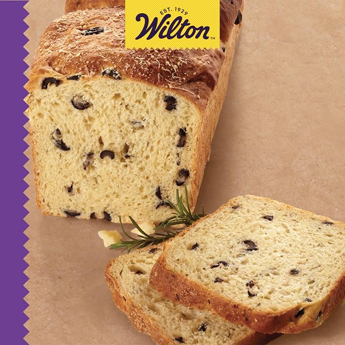 Wilton Platinum Non-Stick Loaf Pan, Stainless Steel, 9 x 5 in. | DURALAST Silicone Infused Double Coating, 5X More Durable with Anti-Warping Technology, Perfect for Breads & Meatloaf