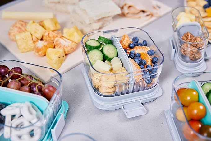 Packit, Bento Mod Snack Steel Gray