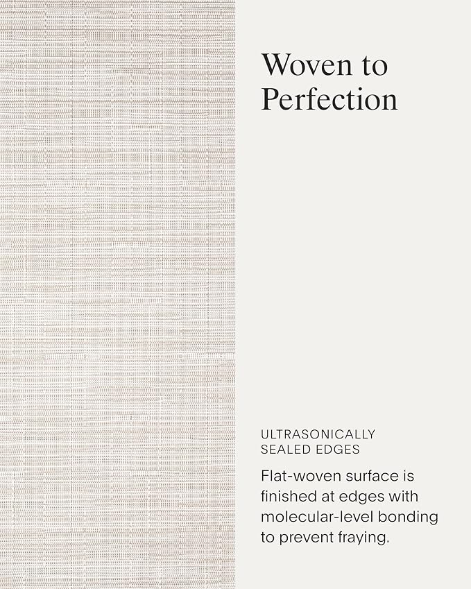 Chilewich Bamboo Placemats Set of 4, Round Woven Placemats | Reusable, Stain-Resistant, Indoor/Outdoor Tabletop Protection, 15", Coconut