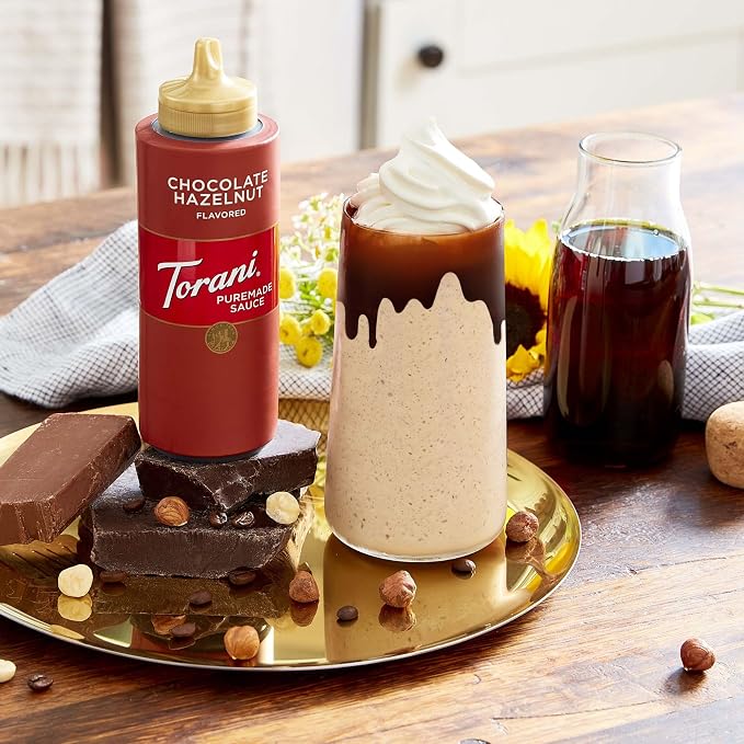 Torani Puremade Caramel Dessert & Drink Sauce, 16.5 fl oz, 4 Pack