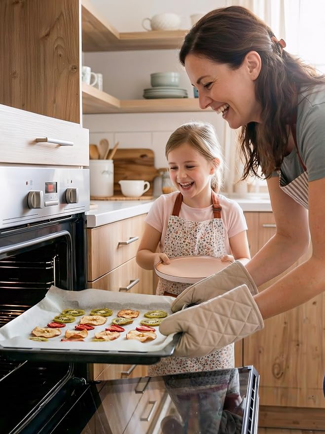 SMARTAKE 200 Pcs Parchment Paper Baking Sheets, 17x26 Inch Non-Stick Precut Baking Parchment, Suitable for Baking Grilling Air Fryer Steaming Bread Cup Cake Cookie and More (White)