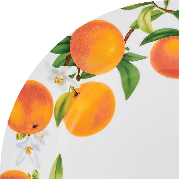 Mikasa Mandarin Bone China Lightweight Chip Resistant 12 Piece Dinnerware Set, Service for 4