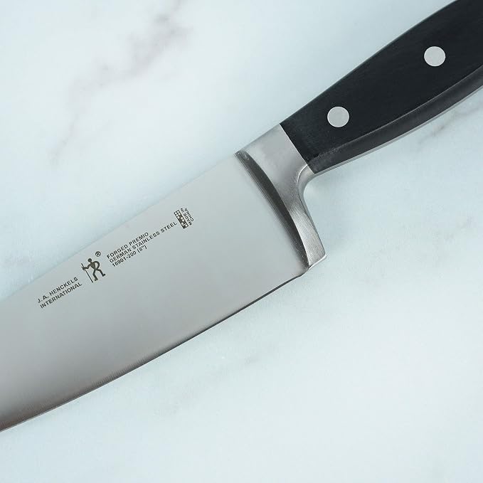 J.A. Henckels Knife Set - 19 Piece - International Forged Premio Series with Cherry Block