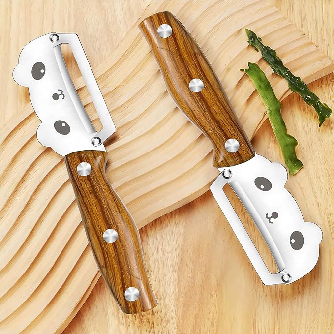 Vegetable Peeler Anti-slip Handle stainless steel for Potato Apple | Multifunctional Peeler,Sharp Stainless Blade,Anti-slip Handle,Zero Snag,Apple Pumpkin Peelers for Kitchen,Dishwasher Safe