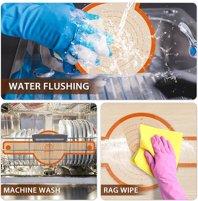 Silicone Bread Sling, Easy Sourdough Transfer, Nonstick, 2 Pack | Easy Cleanup & Reusable Baking Mats, Sour Dough Tools & Supplies for Dutch Oven