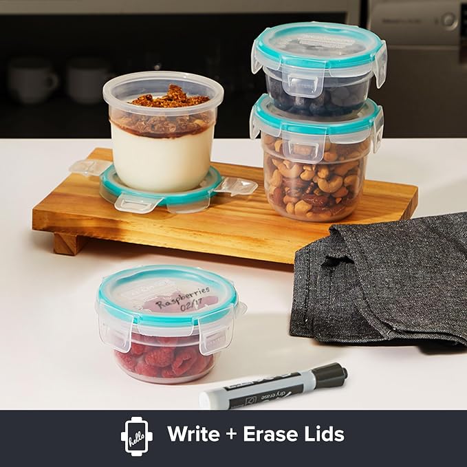 Snapware Plastic Total Solution (16-Piece) Food Storage Containers Set