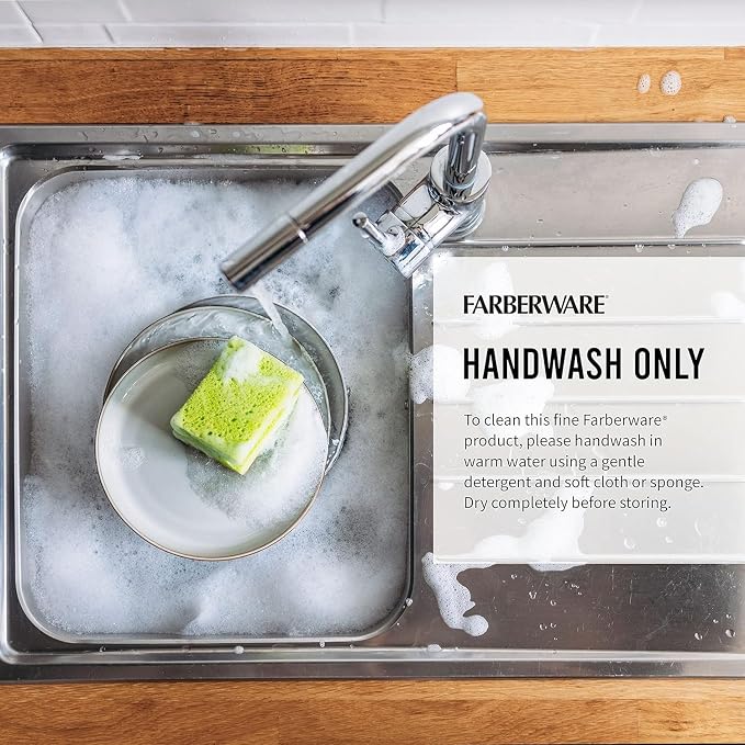 Farberware All-Purpose Kitchen Shears with Faux Wood-Grain Finish Handles, Stainless Steel Blades, Multipurpose Scissors for Meat, Herbs, and More