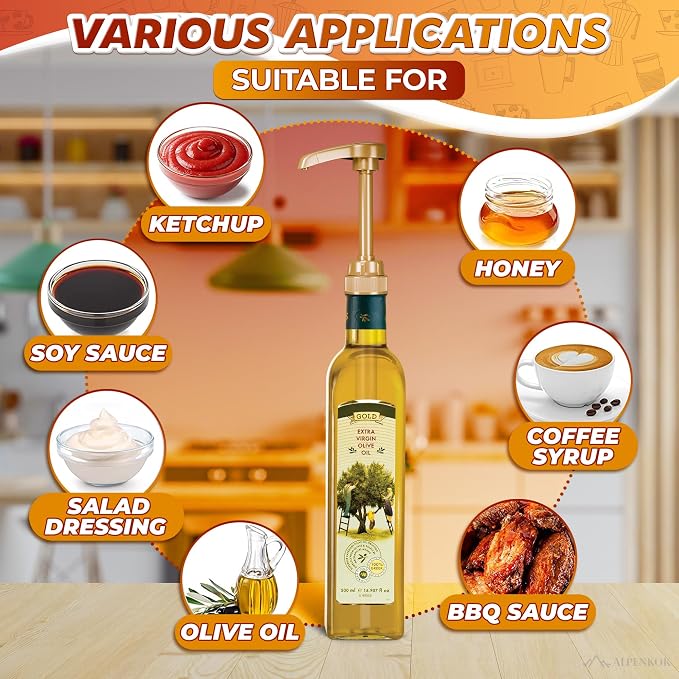 26 Pcs Coffee Syrup Dispenser Pump, Compatible with Torani & Skinny | 25.4 Oz (750ml) Glass Bottles; Precise 0.3 Oz Dispensing; Coffee Bar Accessories, Dirty Soda Bar, & Lemonade Stand Supplies