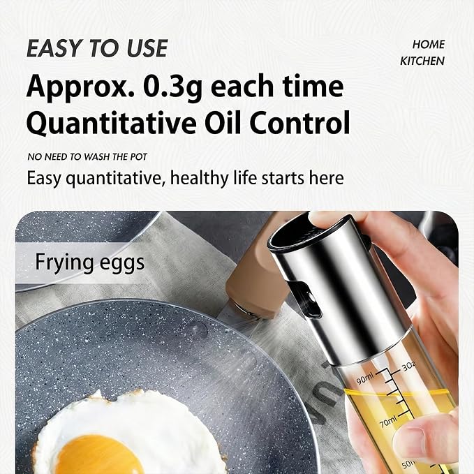 2 Pack Oil Sprayer for Cooking,100ml Olive Oil Spritzer,Olive Oil Spray Bottle Olive Oil Sprayer Mister for Air Fryer Salad,BBQ,Roasting