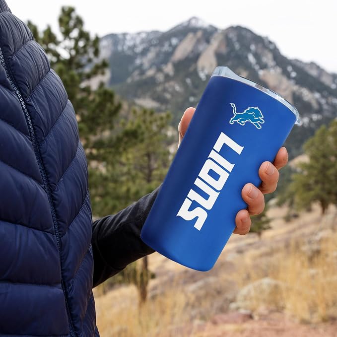 Rico Industries NFL Football Soft Touch, Easy Grip Tumbler