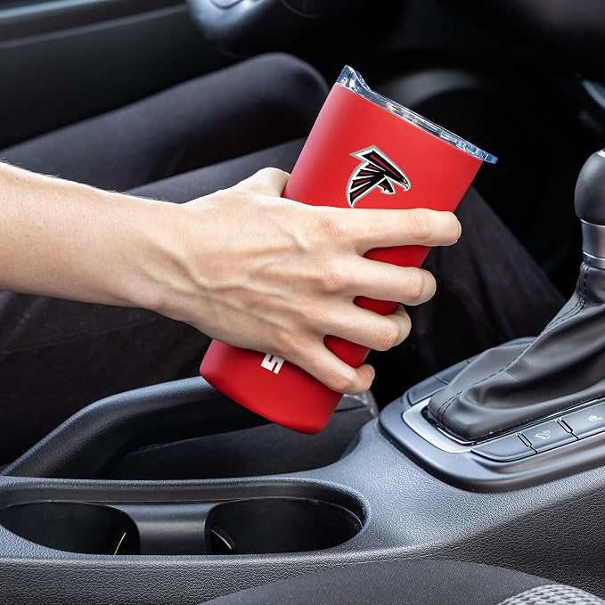 Rico Industries NFL Football Soft Touch, Easy Grip Tumbler