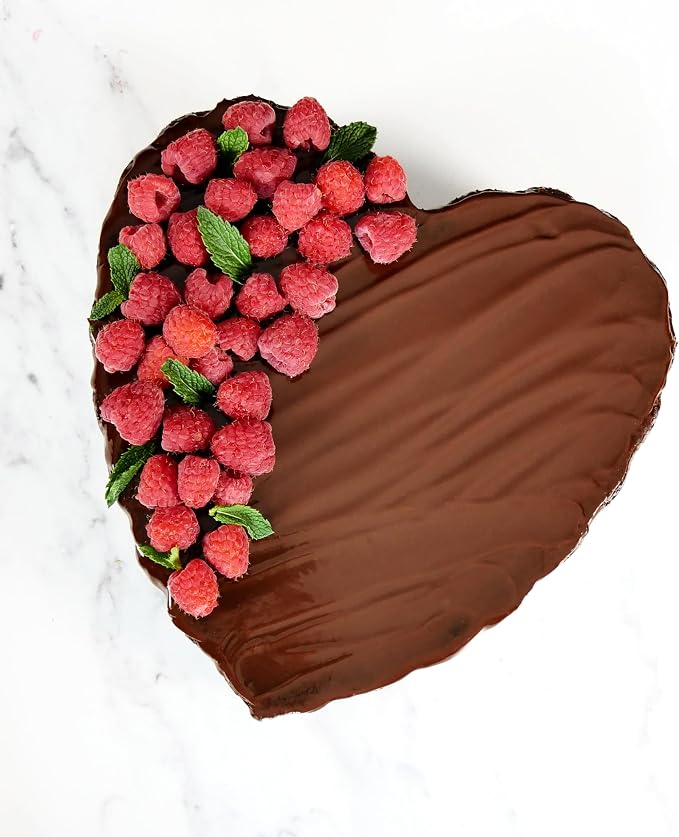USA Pan Global Bakeware Red Heart Cake Pan