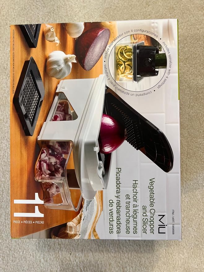 Vegetable Chopper, Dicer, Slicer for Fruits, Veggies, Onions, Potatoes.