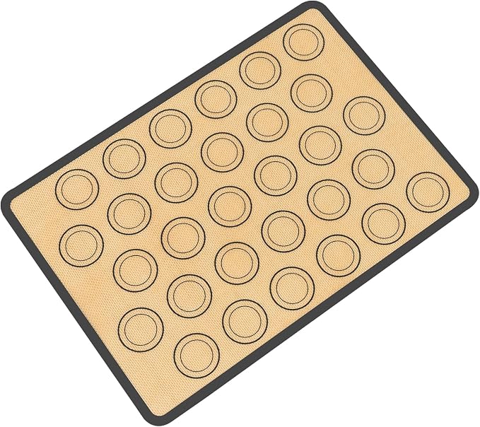Non-Stick Silicone Baking Mat, Silicone Rectangular Baking Mat, Non-Stick, Reusable, Rectangular, 16.5 x 11.6 in