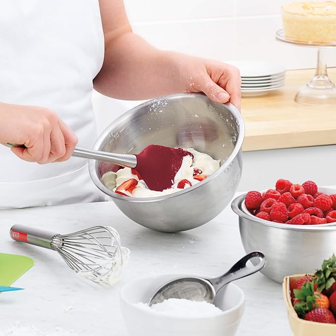 Tovolo, Spatula Flex Core Stainless Steel Handle Cayenne